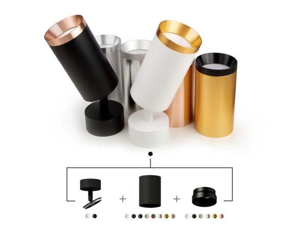 Насадка передняя для корпуса светильника с диаметром отверстия D60mm Ambrella light Diy Spot N6130 