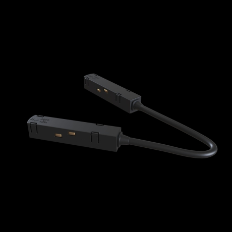 Угловой коннектор питания для магнитного шинопровода Maytoni Accessories for tracks TRA004CPC-22B 