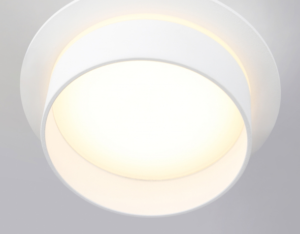 Встраиваемый светильник с лампочкой Ambrella light TN5212+Lamps 