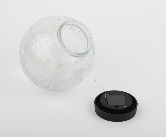 Садовый светильник Шар на солнечной батарее Эра ERASF012-24 (Б0044232)