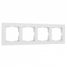 Рамка на 4 поста Werkel Hammer белый W0042401