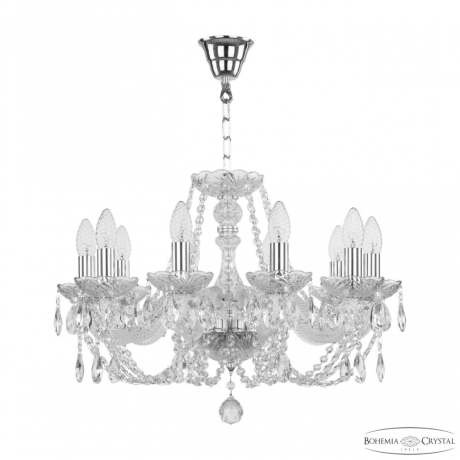 Подвесная люстра Bohemia Ivele Crystal 101 101/10/195 Ni 