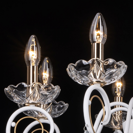 Люстра подвесная с лампочками DeMarkt 683015008+Lamps 