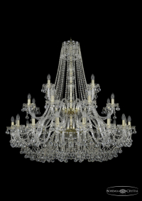 1409/16+8+4/460/2d/G Подвесная люстра Bohemia Ivele Crystal