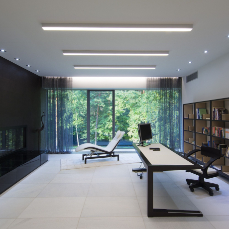 Линейный накладной светильник Elektrostandard 103см 20W 6500K матовое серебро 101-100-30-103 Grand (a041482)