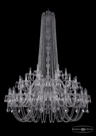 1402/24+12+6/460/h-176/2d/Ni Подвесная люстра Bohemia Ivele Crystal 