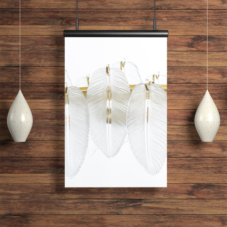 Подвесная люстра Arte Lamp Evie A4052SP-12SG 