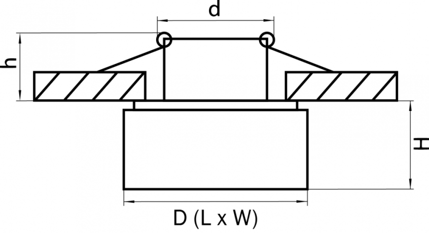 Встраиваемый светильник Lightstar Artico 070234 