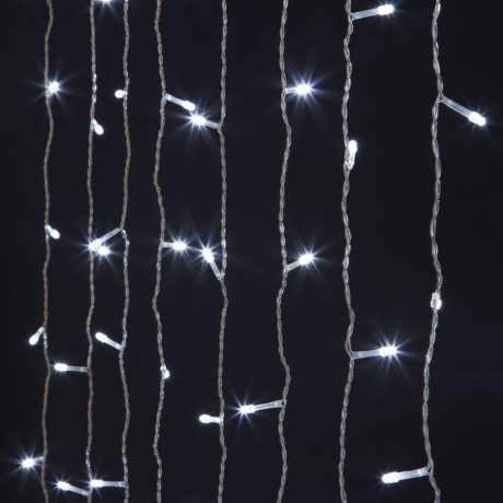 Гирлянда занавес 2*3м IP20 Eurosvet 200-002 белый (a044086)