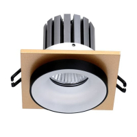 Встраиваемый светильник с лампочкой  Favourite Diversa 2887-1C+Lamps Gu10