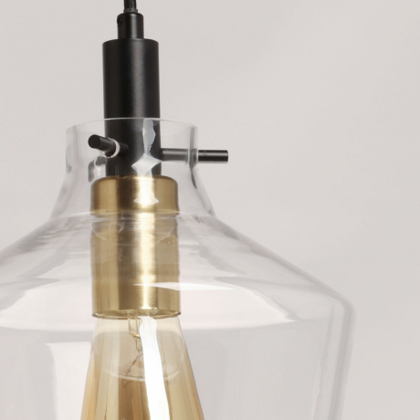 Подвесной светильник с лампочкой DeMarkt 682012201+Lamps 