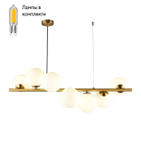 Люстра подвесная с Led лампочками в комплекте APLOYT APL.312.13.07+Lamps