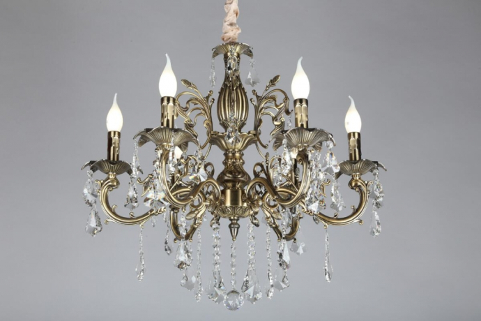 Люстра подвесная с лампочками Omnilux OML-30813-06+Lamps 