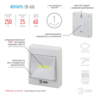 Настенный светодиодный светильник ЭРА SB-606 Б0033747