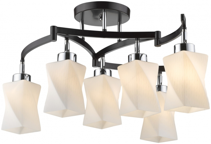 Люстра потолочная со светодиодными лампочками E27, комплект от Lustrof. №150303-623189 