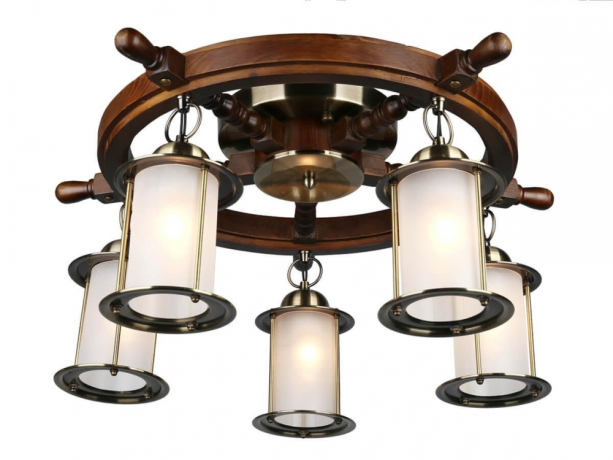 Люстра с поддержкой Маруси потолочная Omnilux OML-50307-05-M 