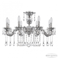 Люстра бронзовая с хрусталём 71202/8/210/A NW