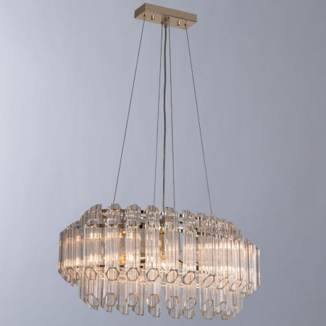 Подвесная люстра в спальню с 5 LED лампами. Комплект от Lustrof №193218-709171 