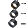 Нарушена упаковка! <384104> Трехфазный LED светильник 15W 3000-6000К для трека Giro Novotech 358977