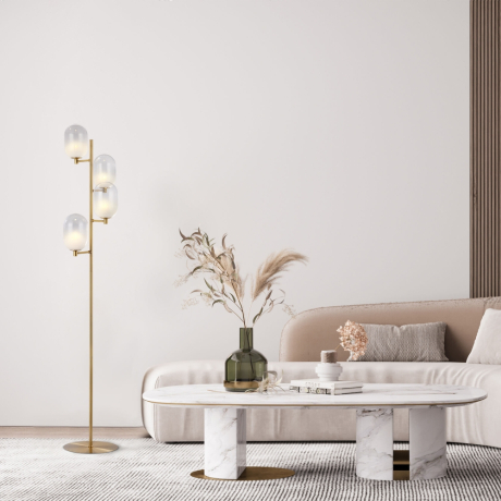 Торшер со стеклянными плафонами Eurosvet Loona 01161/4 (a065617) 