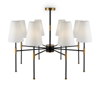 Люстра на штанге Freya Tida FR5196PL-08BBS